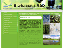 Tablet Screenshot of bioiliberis.com